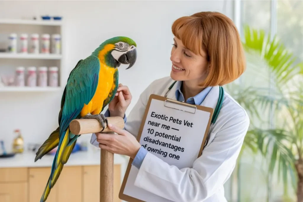 "exotic pets vet near me