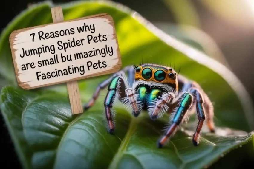"7 Reasons Why Jumping Spider Pets